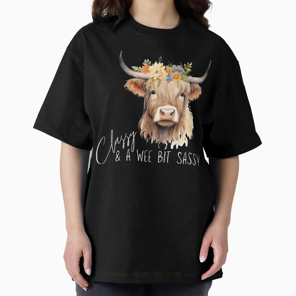 HIGHLAND COW CLASSY & A WEE BIT SASSY by A-M-Watson