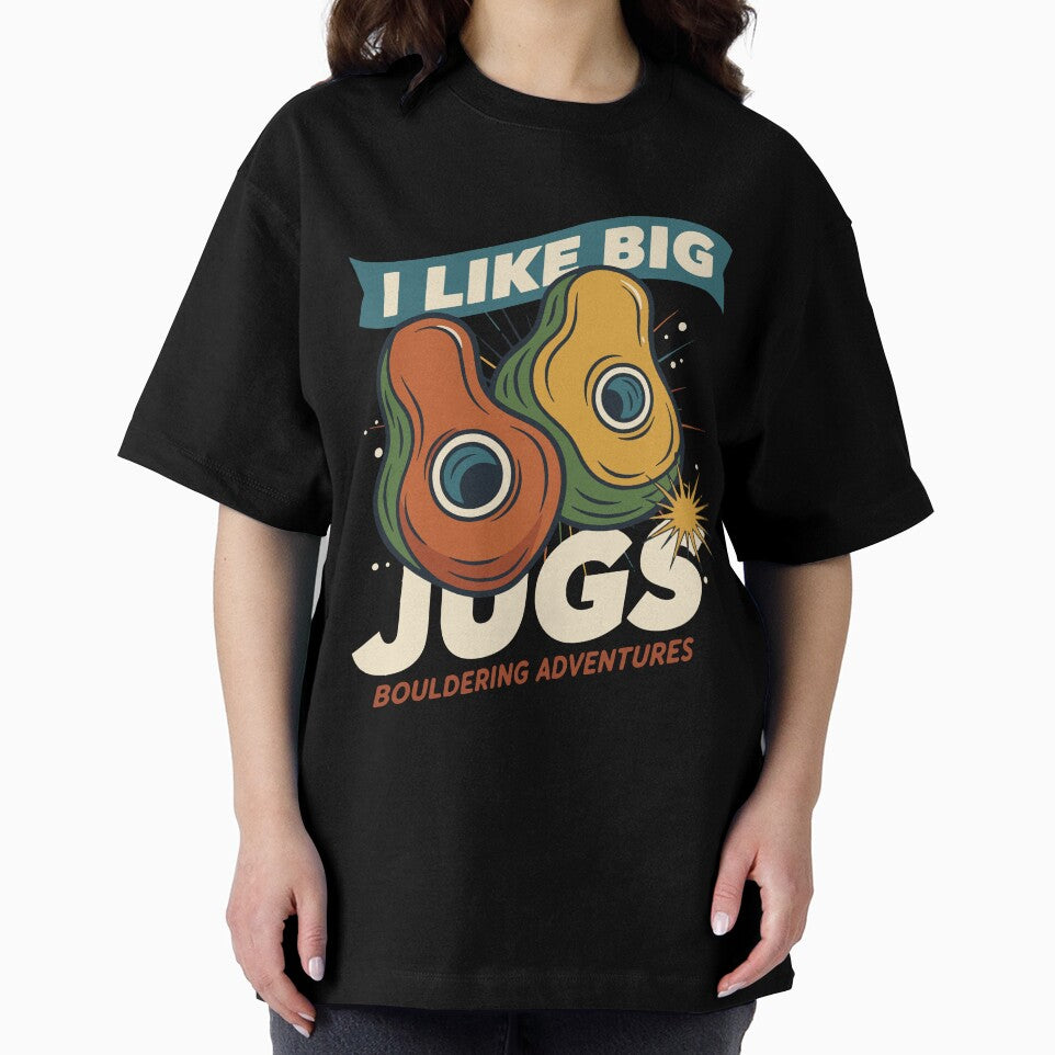 I Like Big Jugs Bouldering Adventures Fun by LuminOrb