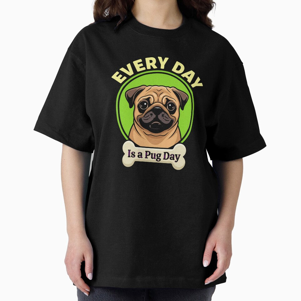 Forever Dog Day Oversized T-Shirt by Juvestore24