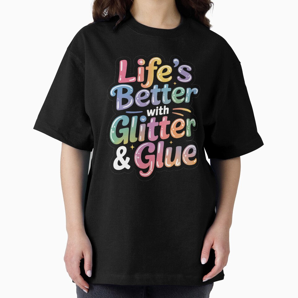 life's better with glitter and glue by jkrphoto