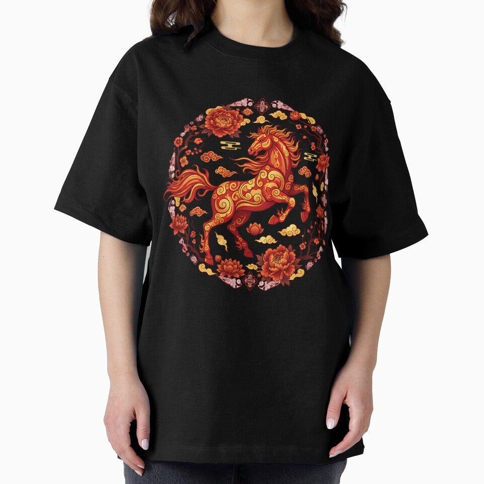 Fire Horse Lunar New Year by Nacho Average Designs