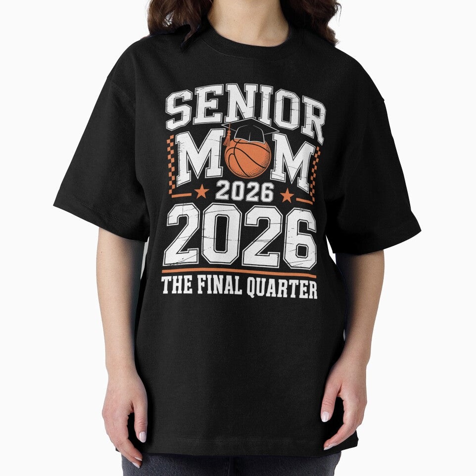 Senior Mom 2026 Basketball Graduation Quarter Men Women by BlassmausArt