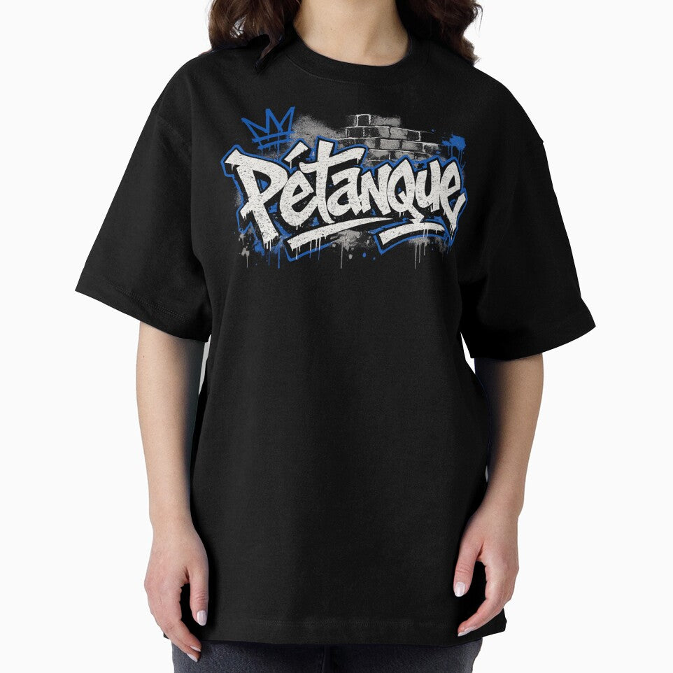 Graffiti - petanque T-shirt design by BouleDogs