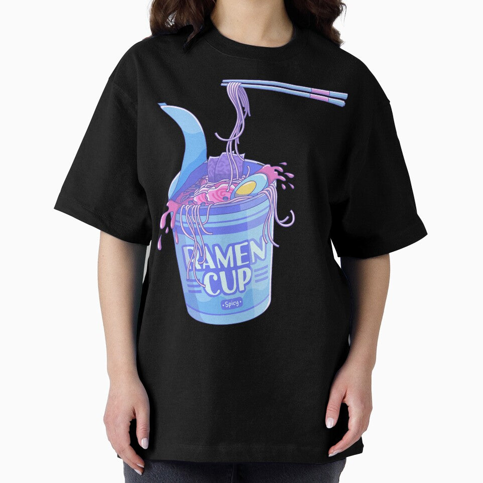 Vaporwave Noodles Art by exhozt