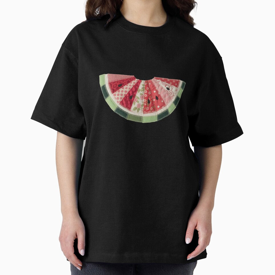 Patchwork Watermelon Design by theartfulaspie