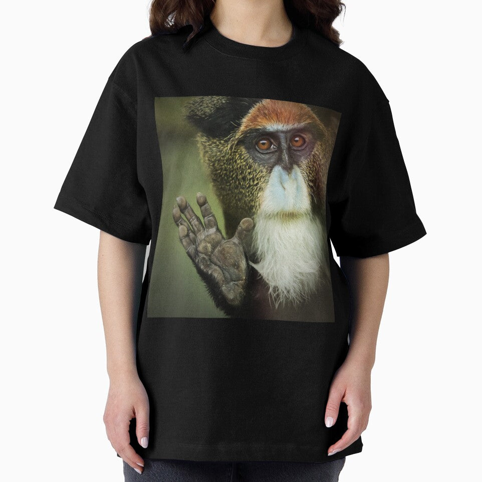 De Brazza's Monkey by Conservation Art Emporium