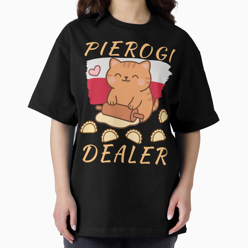 Pierogi Dealer – Funny Polish Cat by happiecatstore