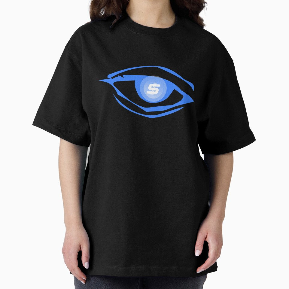 Eye Dollar : Womens Graphic Tees Short Sleeve Cotton Eye Print Neon by comlaza