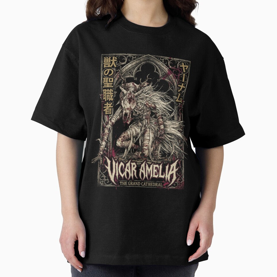 Amelia Vicar Cleric Beast Transformation Moonlight Cathedral Gothic Horror Fan Art Portrait by Senpaiwaves