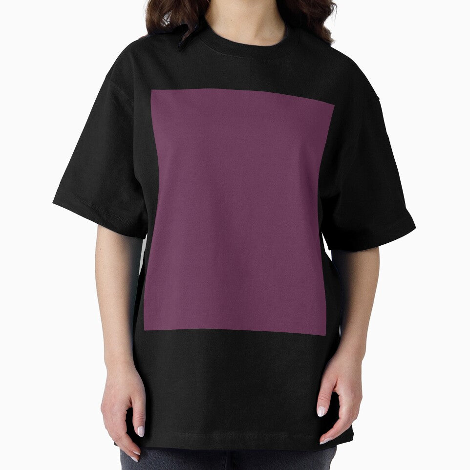 Plain Solid Color Dark Purple Chic Strong Mauve Dusty Purple by mimihuang creations