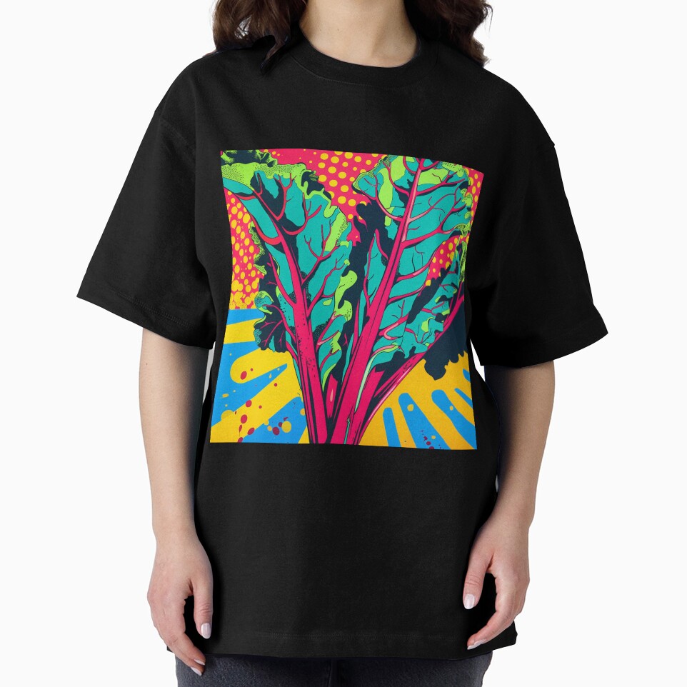 Rhubarb Pop Art 4 by AstroRisq