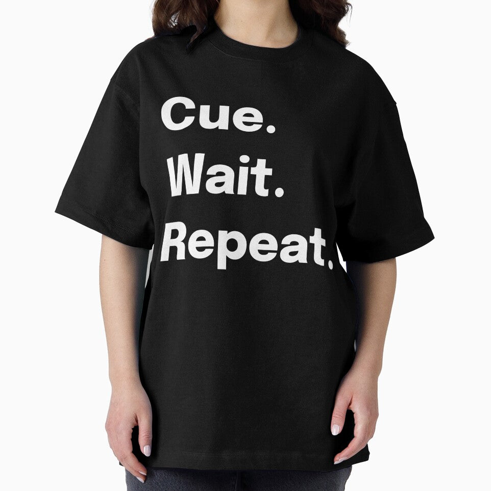 Cue Wait Repeat SLP Grad Student by SimplyTees247