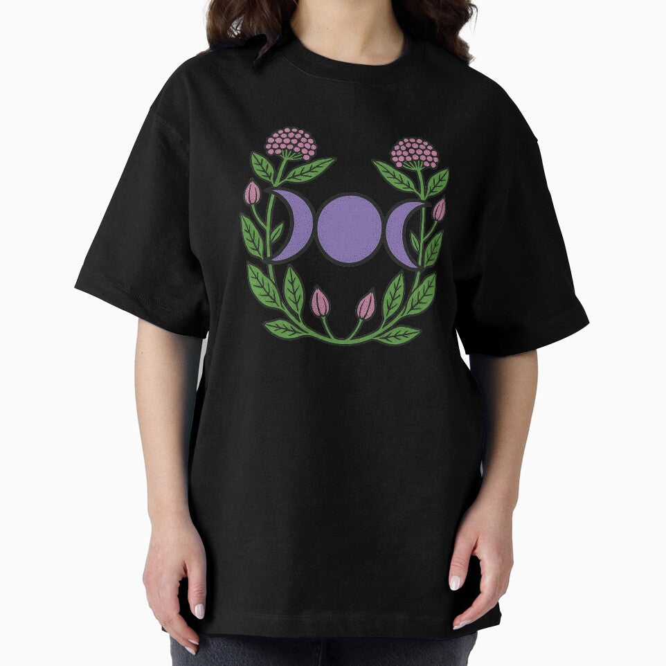 Triple Moon Symbol Purple by FrictionMaxxing