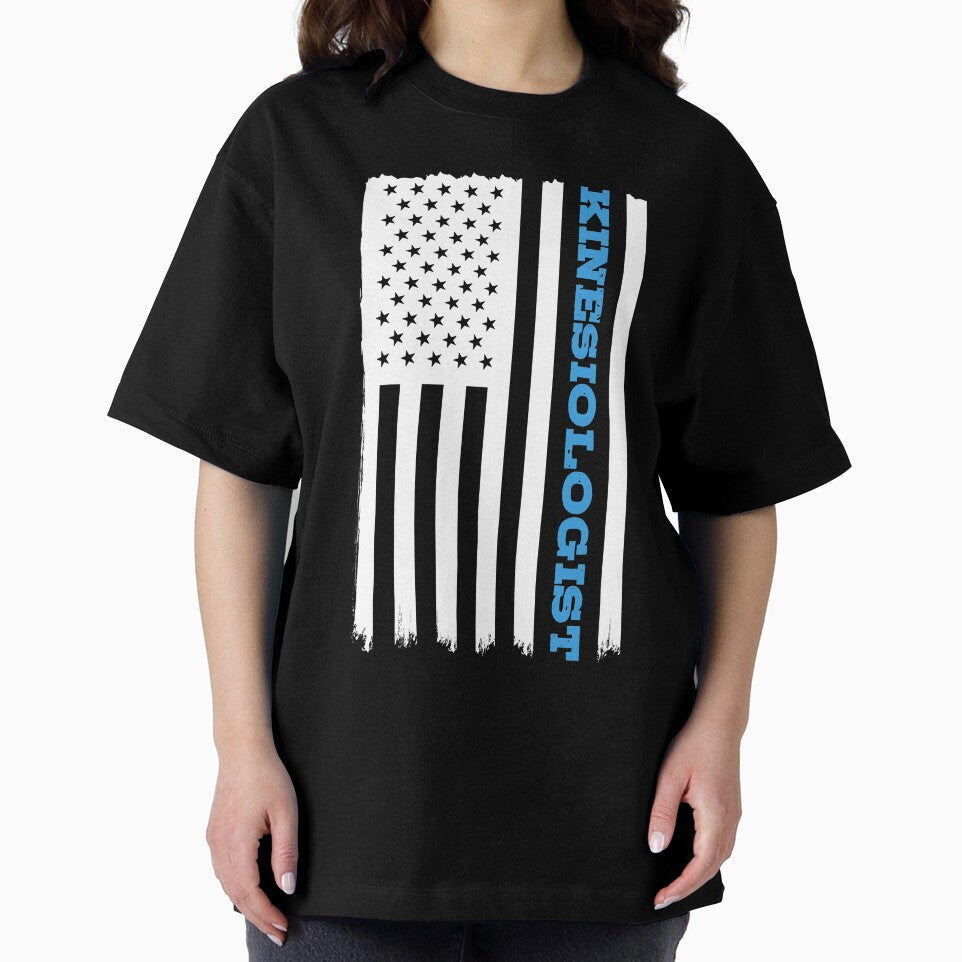 American Flag Kinesiologist USA Physical Therapist by LAWNMOWINGSER