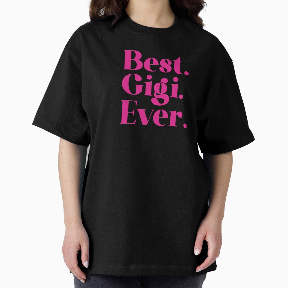 Best Gigi Ever Modern Pink Typography Mother's Day by darkskydelights
