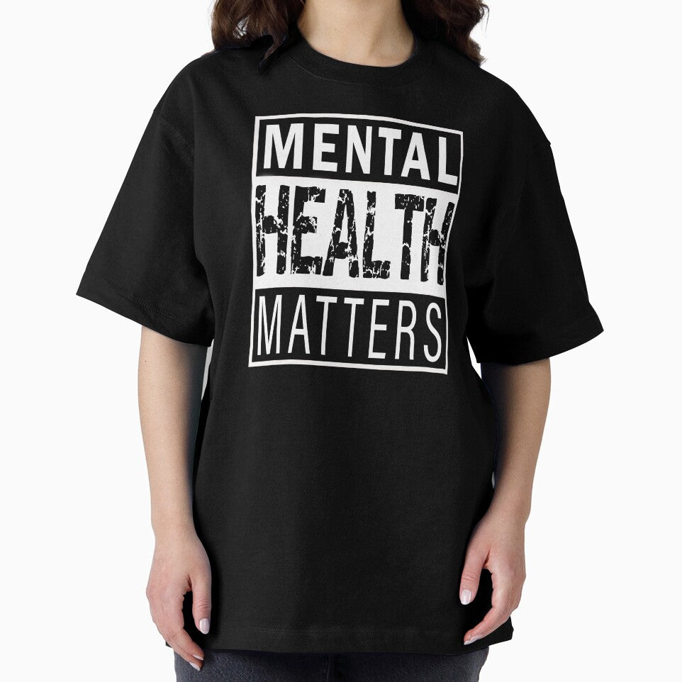 Mental Health Matters T-Shirt by Vasyl  Chernovol