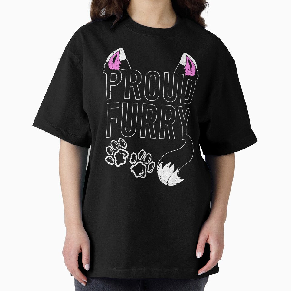 Proud Furry Furries Cosplay Convention Dog Puppy Paw Prints by Sinful Charm