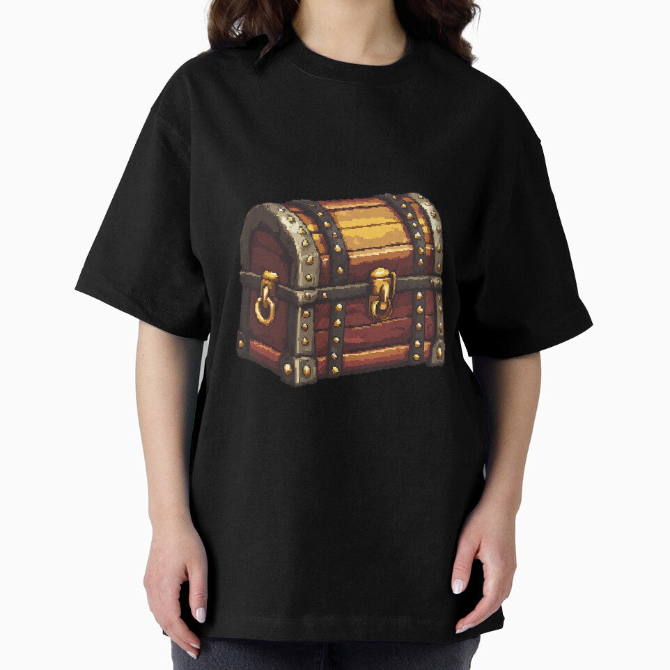 Retro Pixel Art: 8-bit Treasure Chest by bapupa