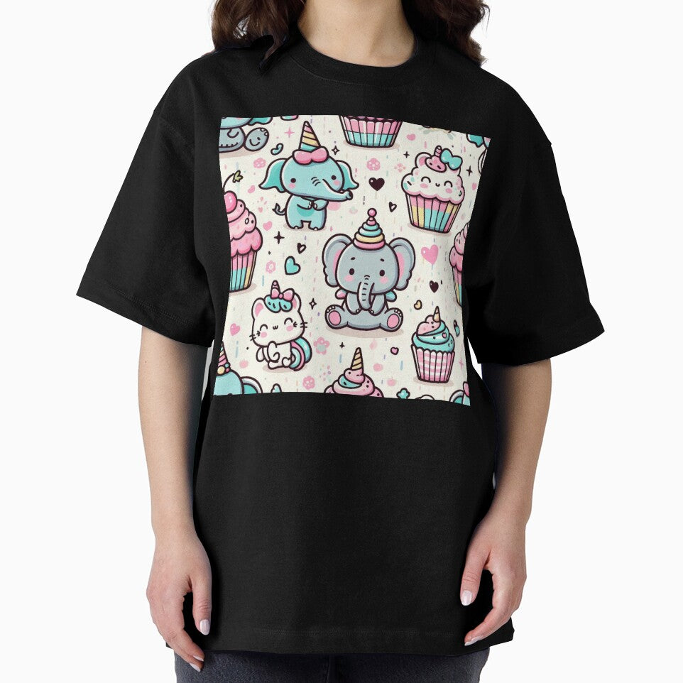 Kawaii Animals – Cute Seamless Patterns with Adorable Style by janusa