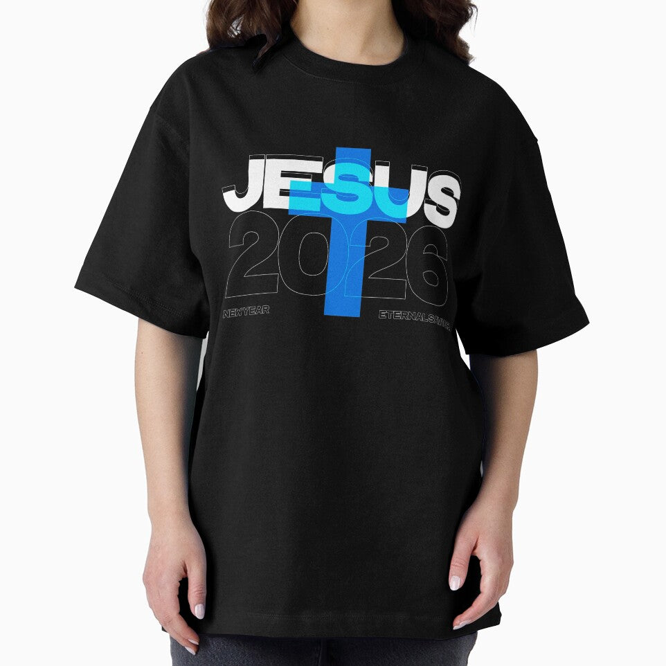 JESUS 2026 New Year Christian T-Shirt - Faith Resolution Gift by grmnts by KCC