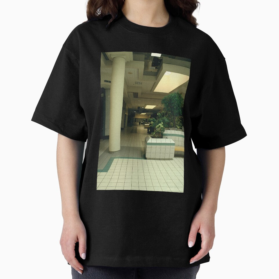 Abandoned Shopping Mall Liminal Space Art by icbgllgpl