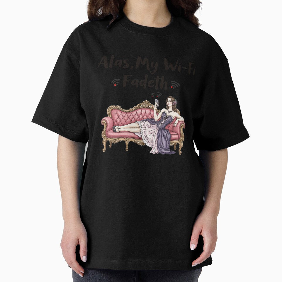 Alas, My Wi-Fi Fadeth – Victorian WiFi Outage Humor by MAGICKEY2024