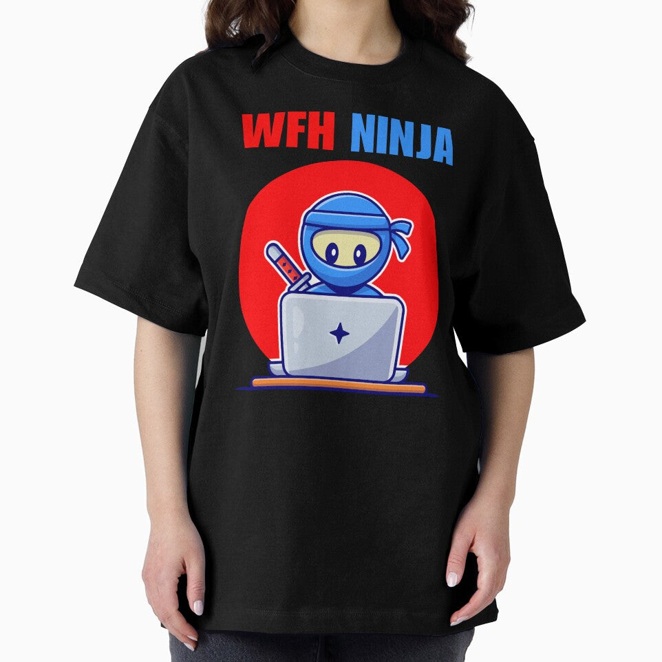 WFH Ninja, funny freelancer, work from home saying or quote, online remote work by NBSStore