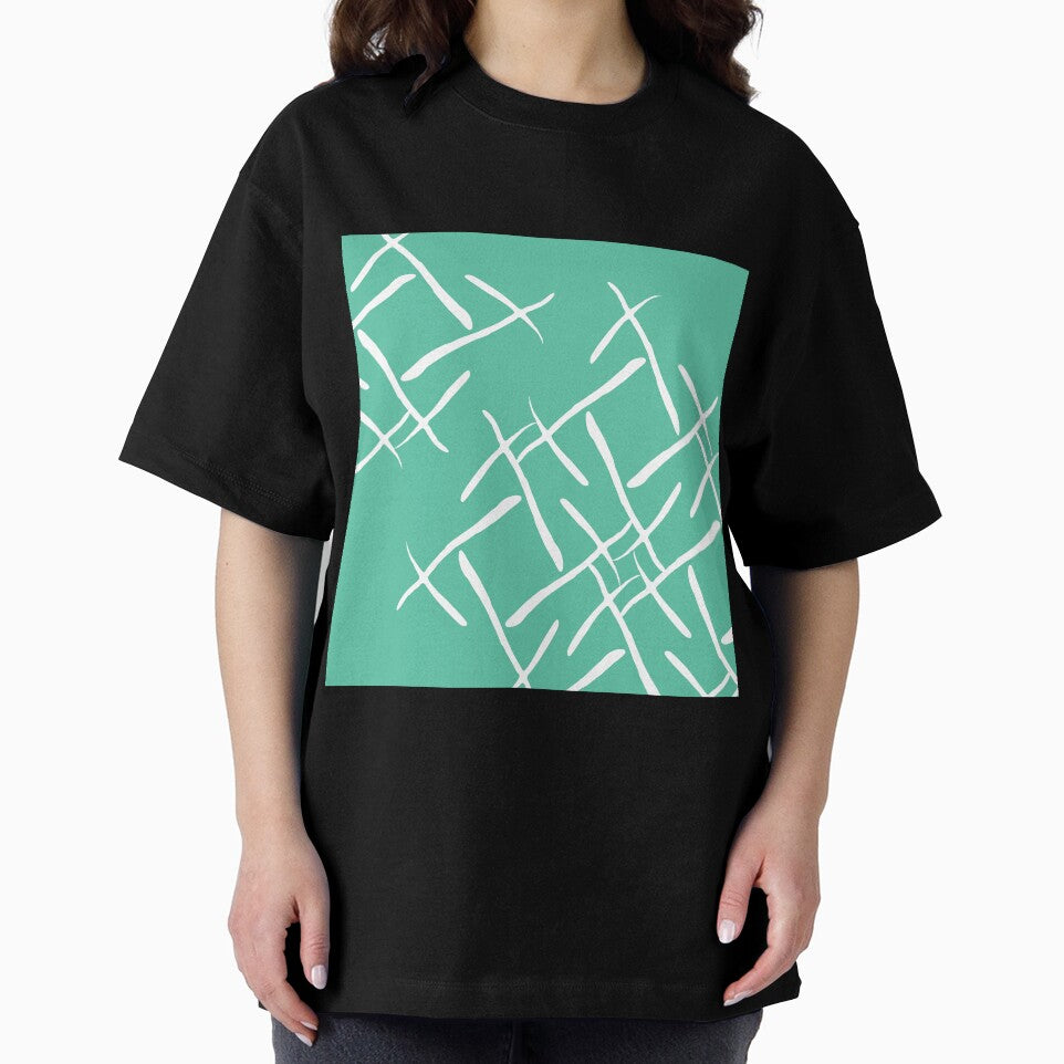 White cross marks on green background by flamendes