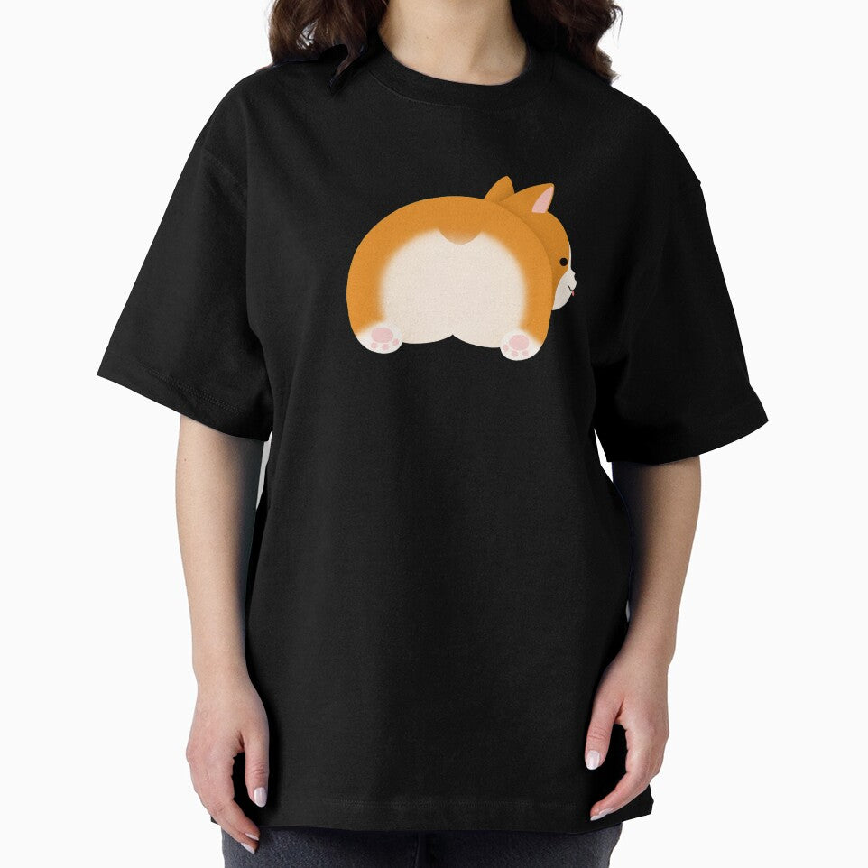 Corgi Butt 02 - peakaboo! by KTJoh