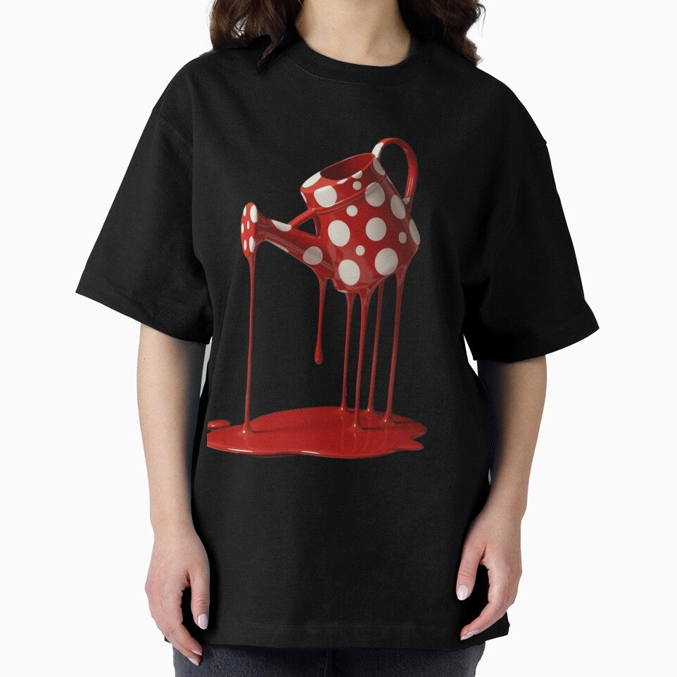 Melting Polka Dot Watering Can Gardening Pop Art by YourColorsWall