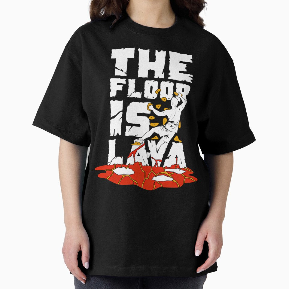 The Floor Is Lava Indoor Bouldering Boulderer Gift by MindyMarianela