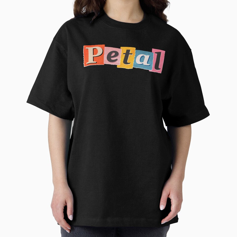 Petal Collage Typography Print by tviyluv