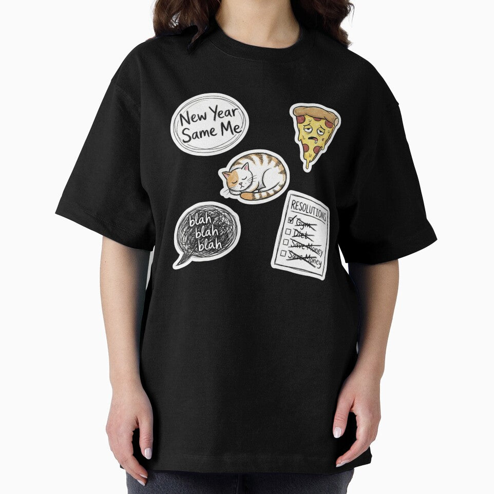 Realistic Resolutions 2026 Sticker Pack - Funny & Sarcastic by BKPrintDesing
