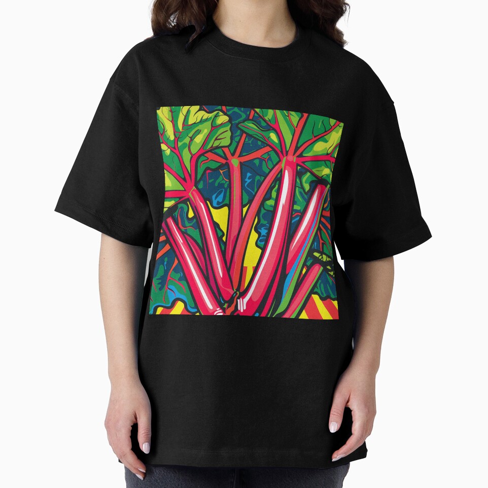 Rhubarb Pop Art 2 by AstroRisq