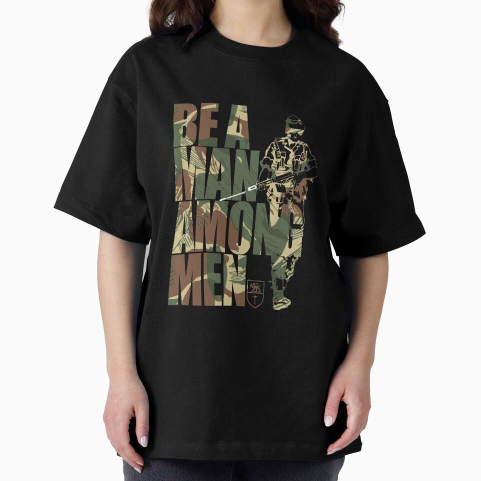 Be a Man Ámóng Men Unisex by BrianGunter564