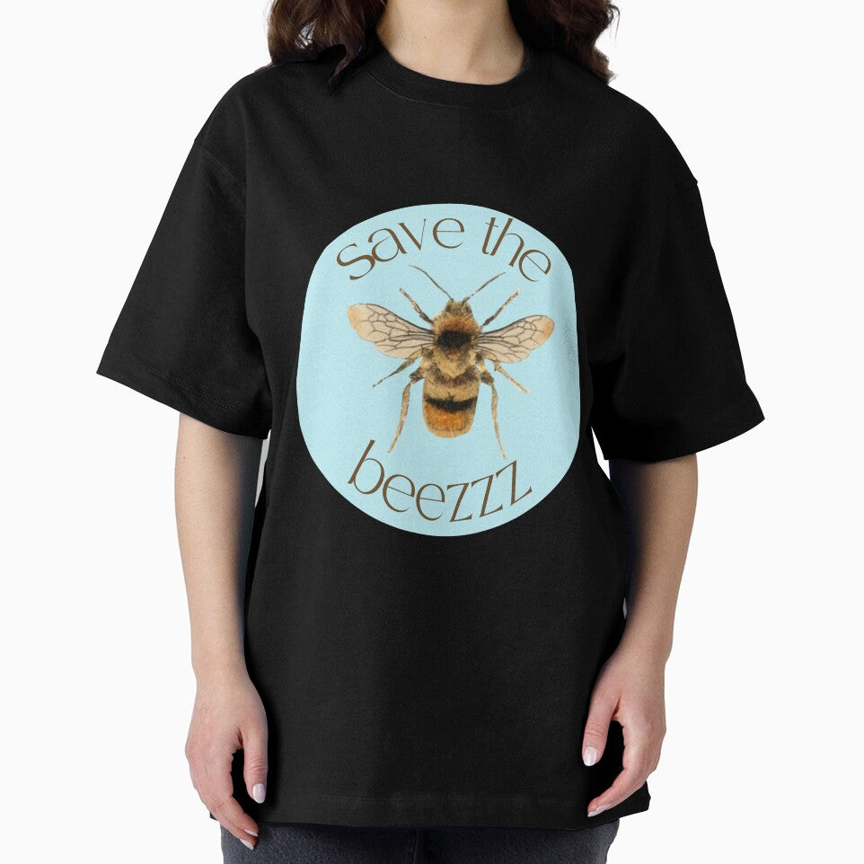 Save the bees vintage blue by ledalinda