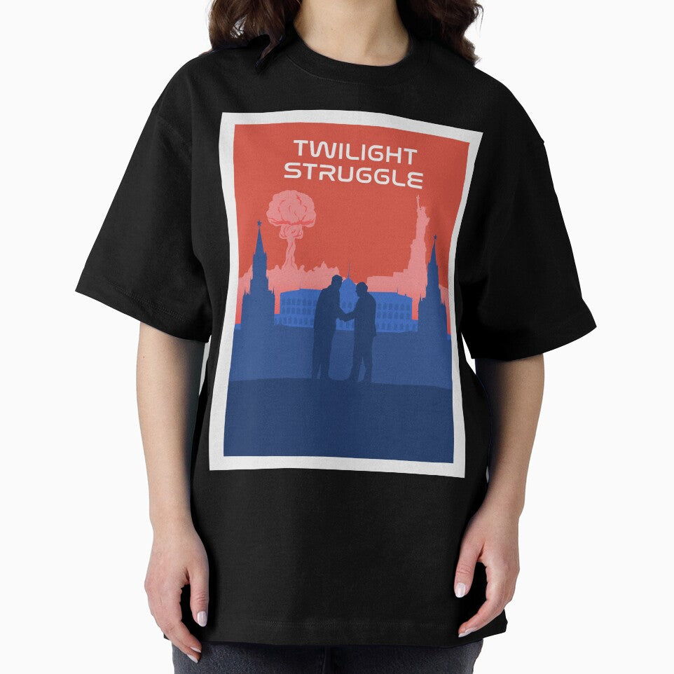 Twilight Struggle - Board Games - Minimalist Travel Poster Style - Board Game Art by MeepleDesign