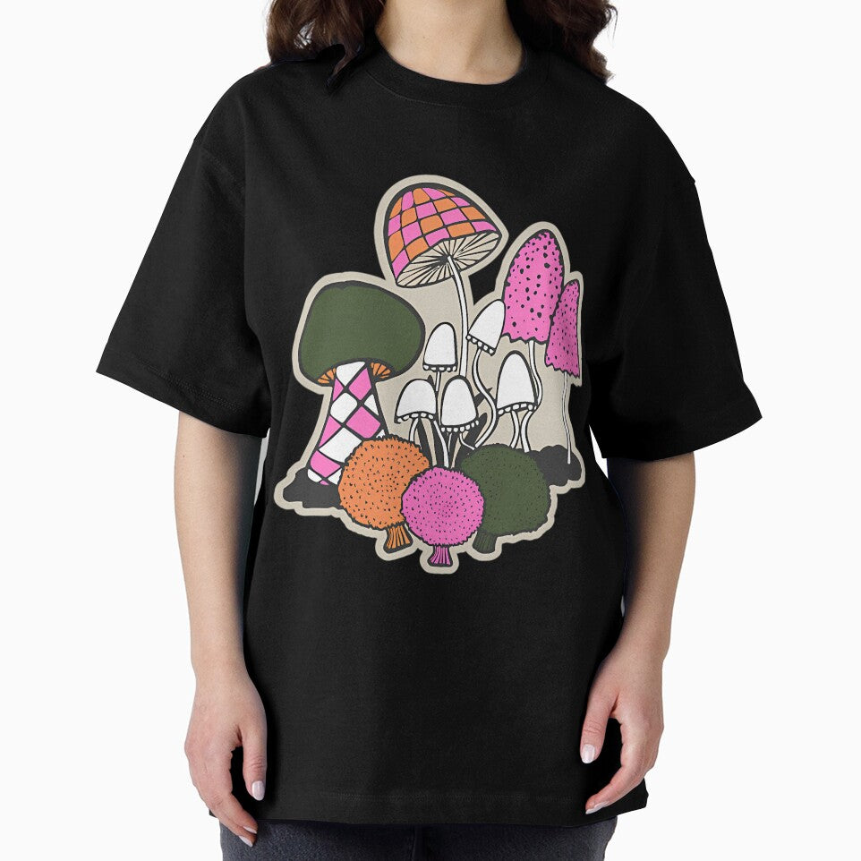 Groovy Weirdcore Mushrooms Color Pop by anningcragin1