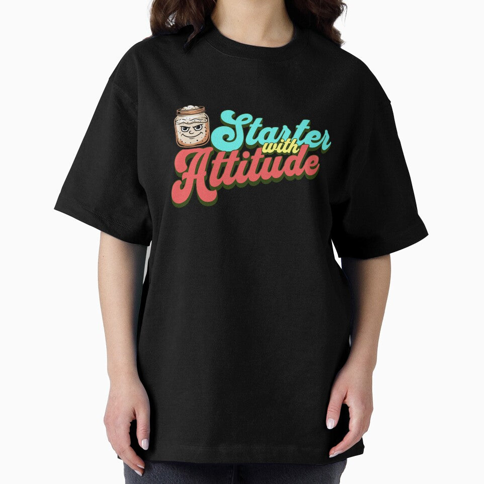 Starter With Attitude Funny Sourdough Design by Bliss Find And Design
