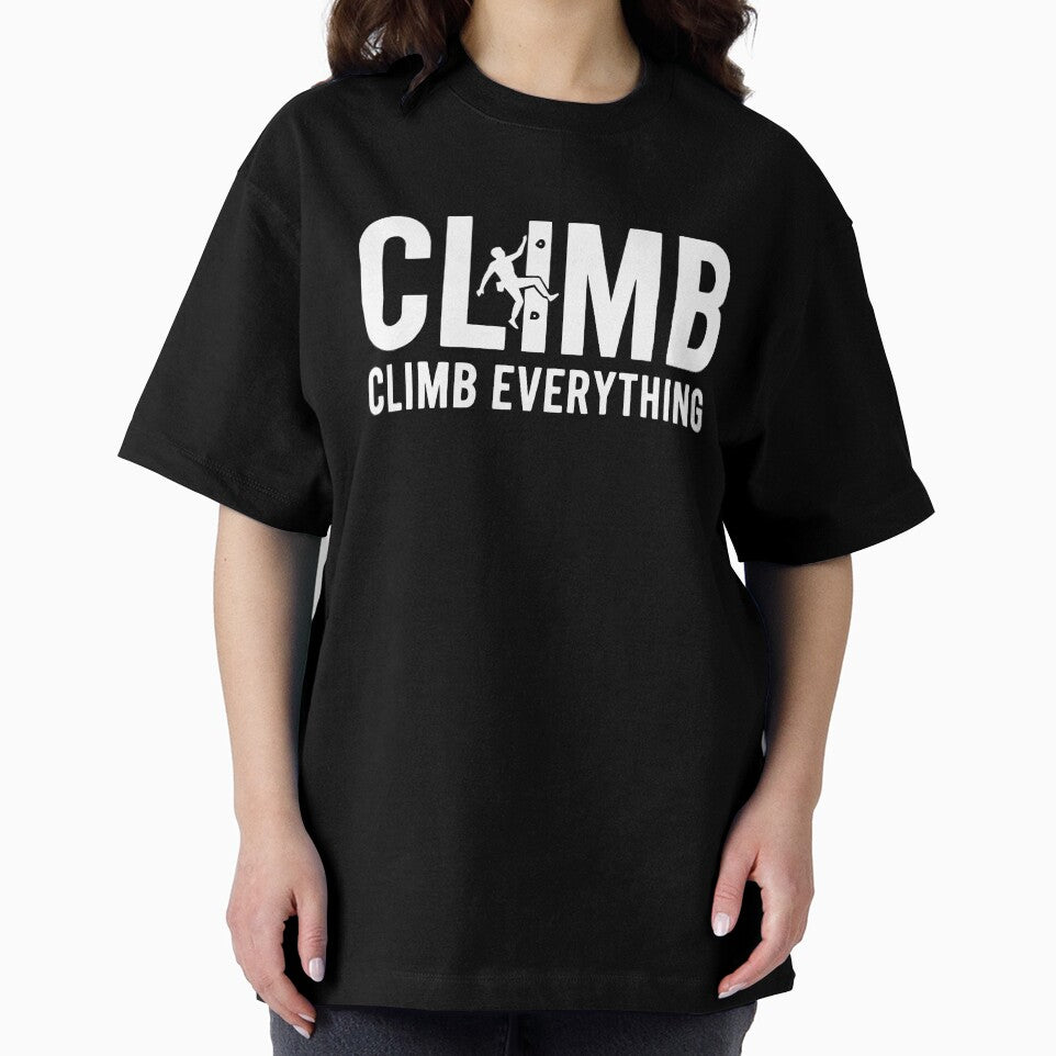 Climb Everything Rock Climbing Design by LuminOrb