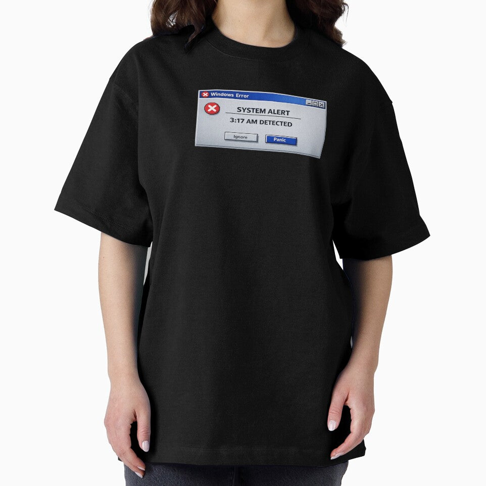 WINDOWS ERROR 3:17 AM — Retro Liminal Tech Sticker by Timeless Junction