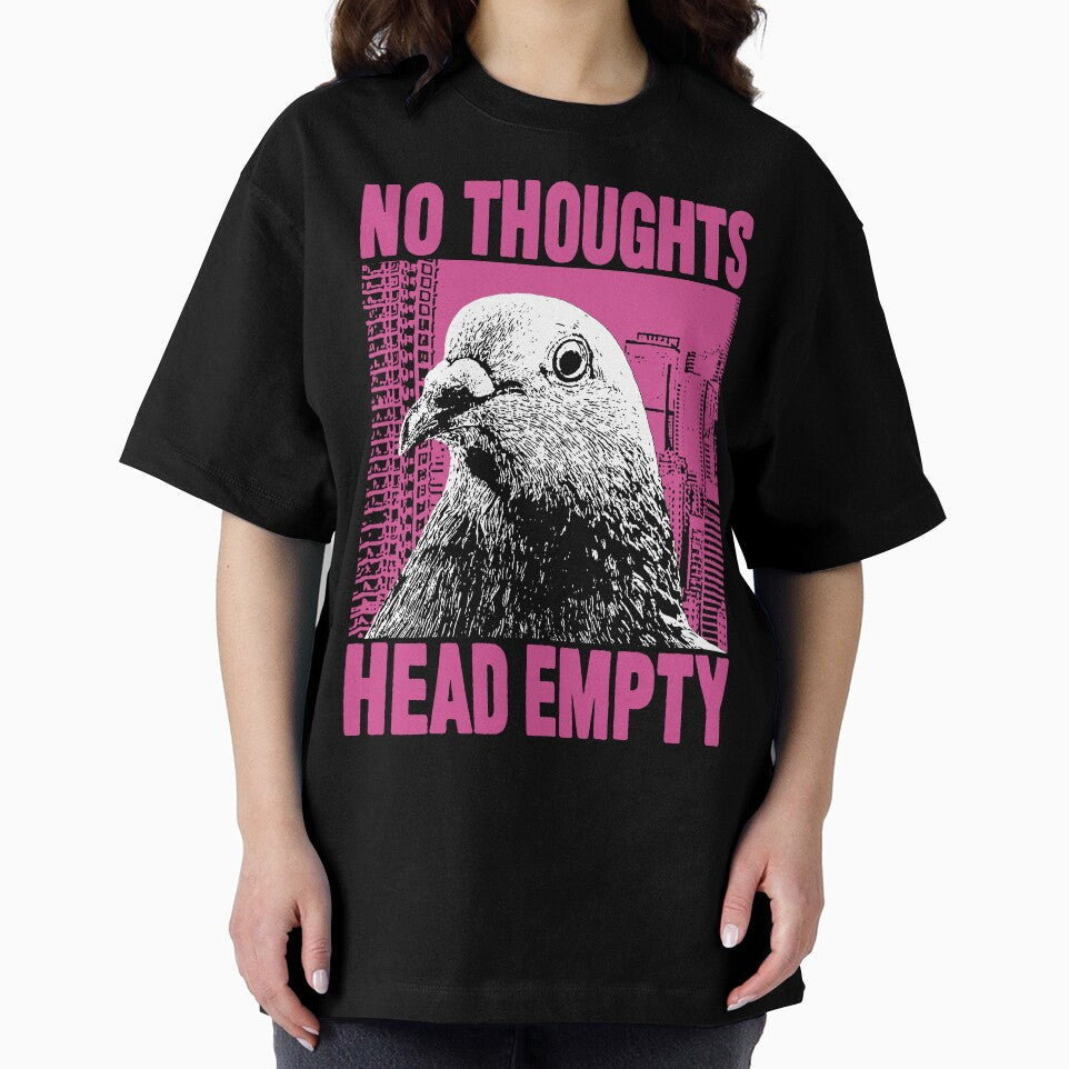 No Thoughts Head Empty Pigeon by VintageMedatsu