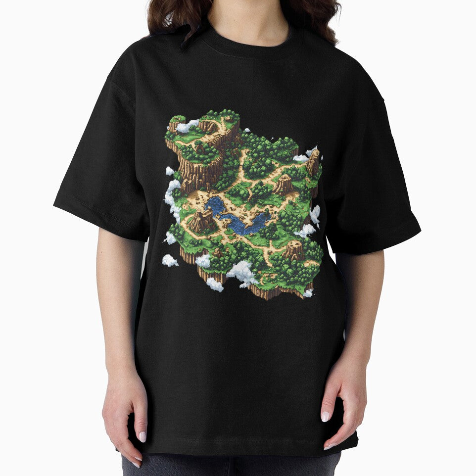 Pixel Art: Pixelated Map by bapupa