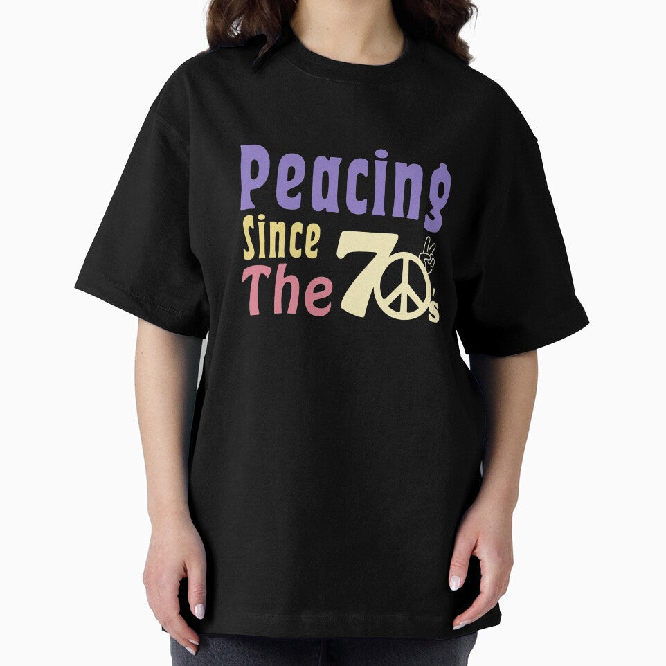 Peacing Since The 70's Colorful by MinimalSketches