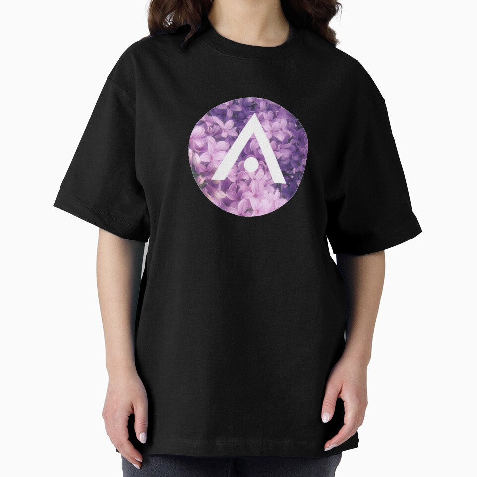 Bright Purple Lilac Flowers Aveda Logo by Dalaura