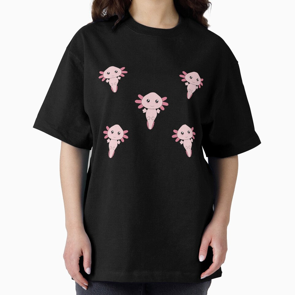 My Spirit Animal is an Axolotl - Cute Pink Funny Fish by DiensDesign