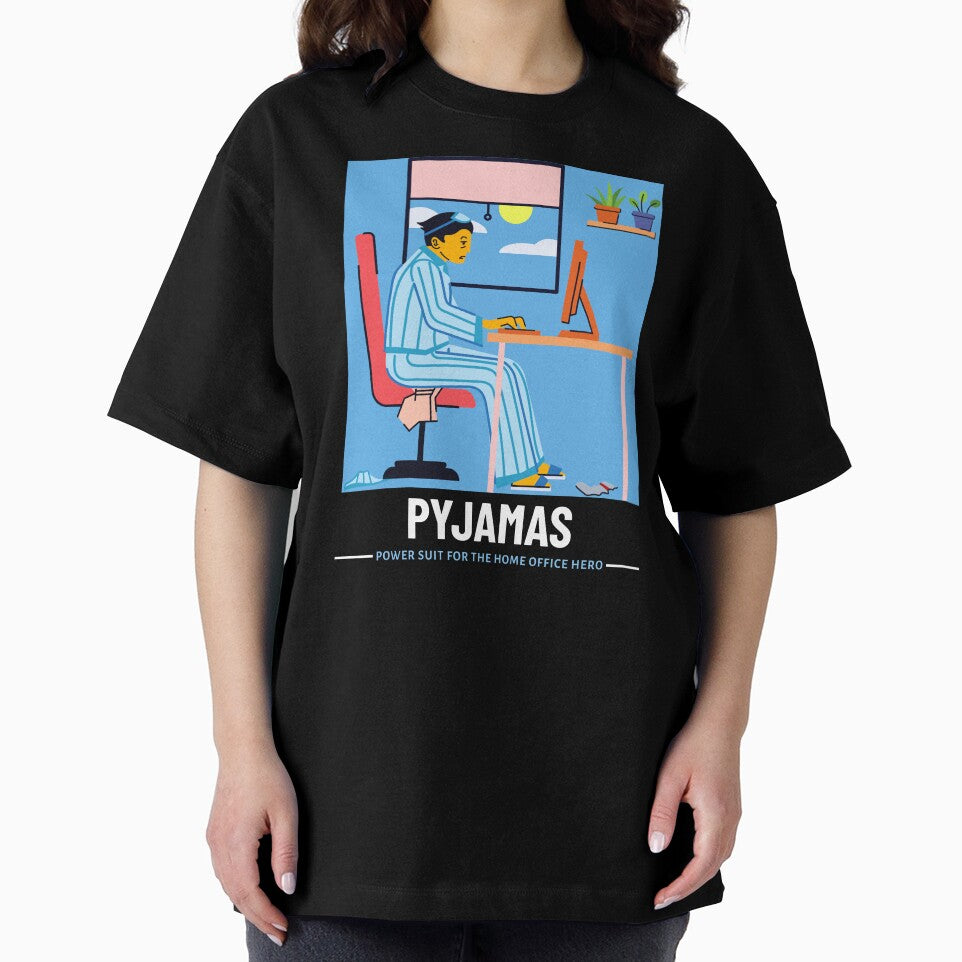 Pyjamas Funny WFH Home Office Remote Work by SvenJ94