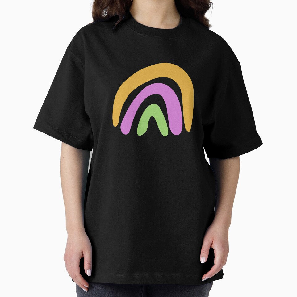 Purple Orange and Green Rainbow by ebullient