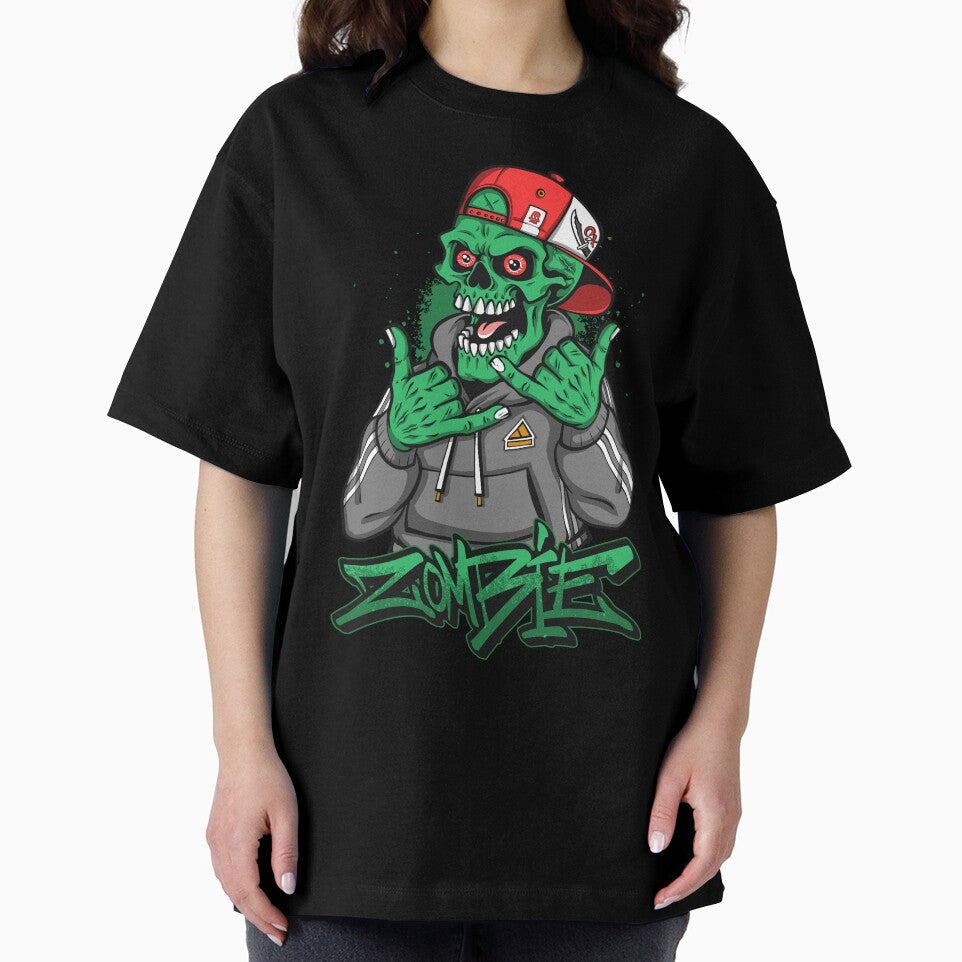 Zombies Streetwear Graffiti Hip Hop Zombie Skull Urban Horror Art by DERA RAY