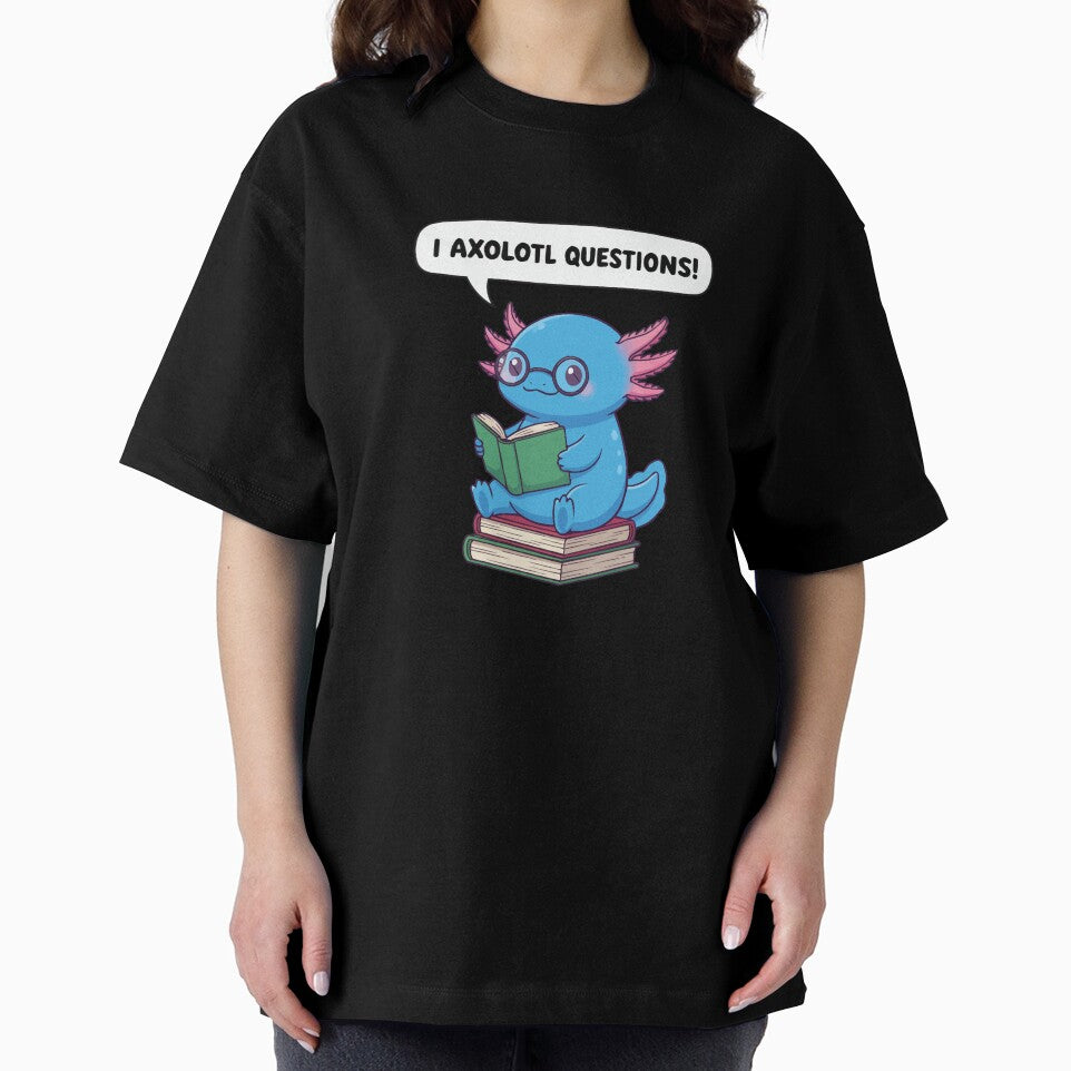 I Axolotl Questions – Blue Bookworm Axolotl by Petzzz